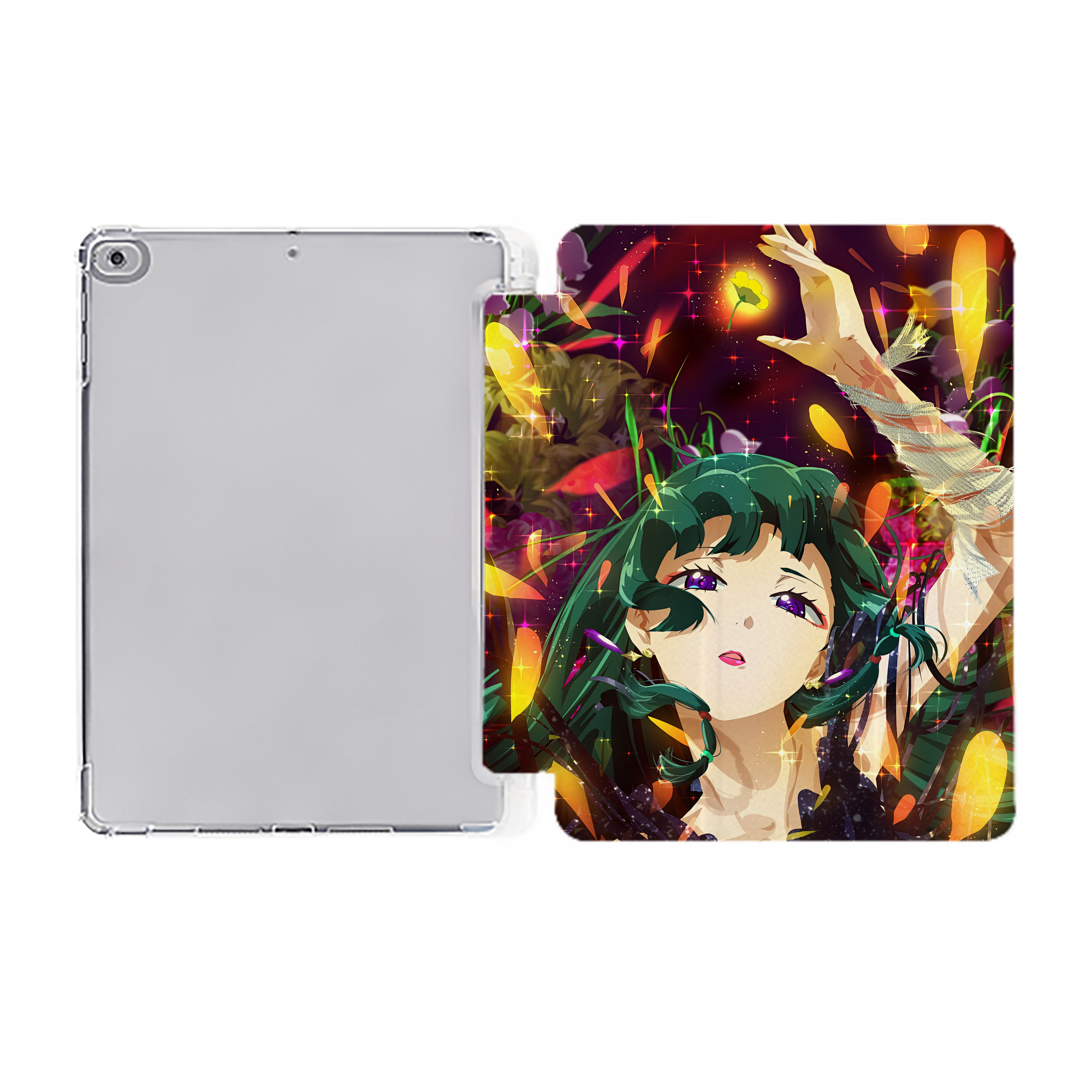 （画像用） 薬屋のひとりごと The Apothecary Diaries IPad ケース ペン収納付き 三つ折りスタンド PUレザー×シリコン 対応機種9.5/10.5/10.9インチ